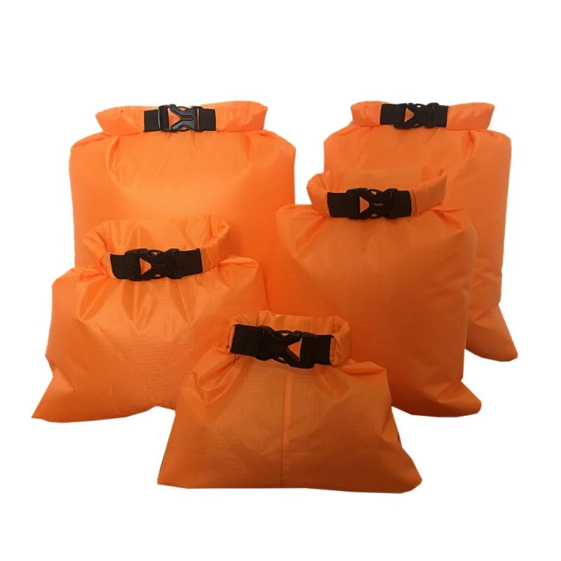 Waterproof Dry Bag Set, 5 Piece, Beach and Outdoor Storage