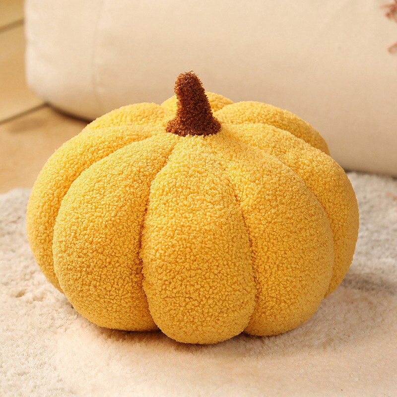 Soft Orange Fall Pillow