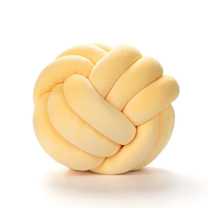 Soft Velvet Knot Pillow