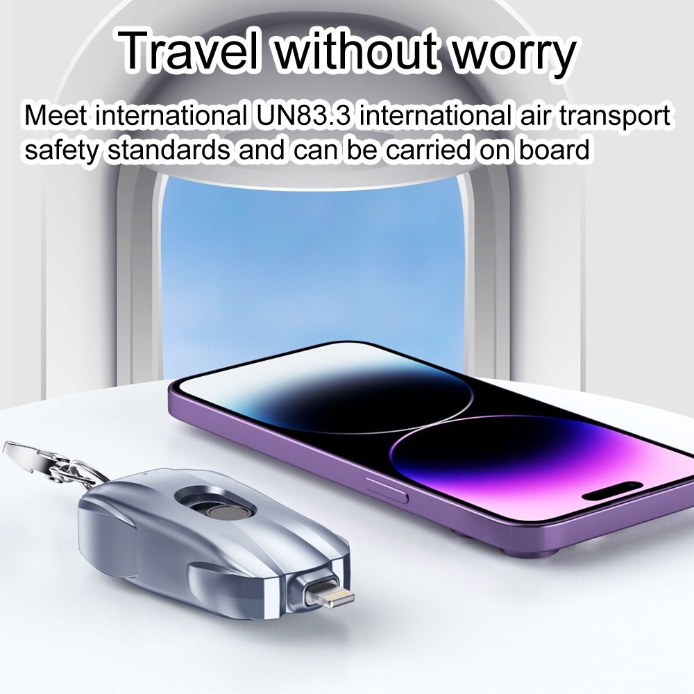 Compact Car Shaped Portable Power Bank Charger