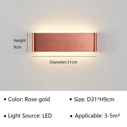 Contemporary LED Wall Light Fixtures for Home