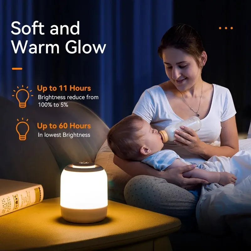 Compact Dimmable LED Table Lamp with Touch Control