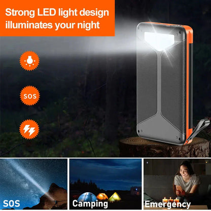 Portable Solar Powered 15W Waterproof Charger