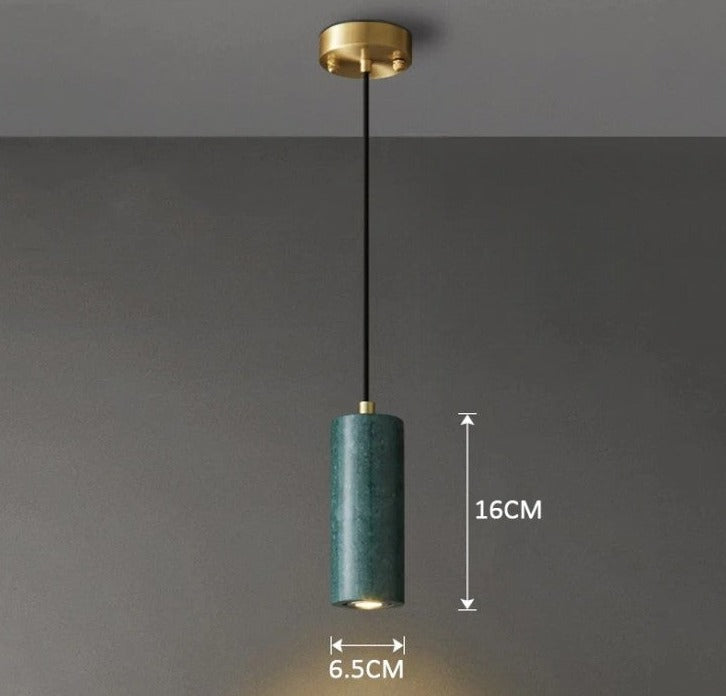 Simple Marble Drop Ceiling Light
