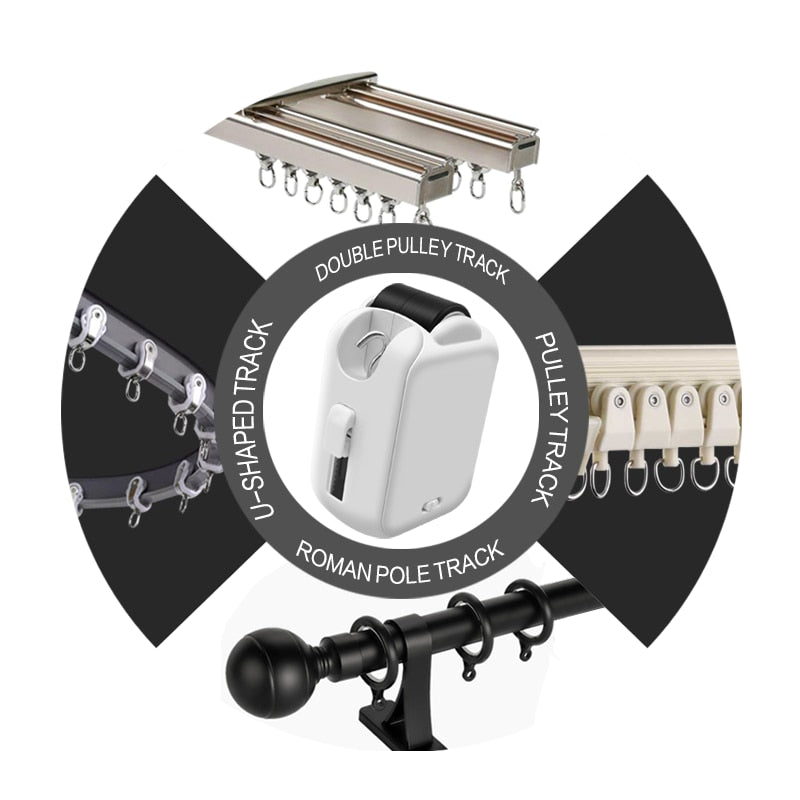 Automatic Wireless Curtain Motorized Opener