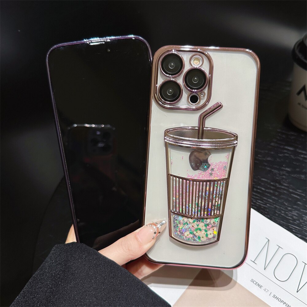 Sparkly Star Phone Case for iPhone