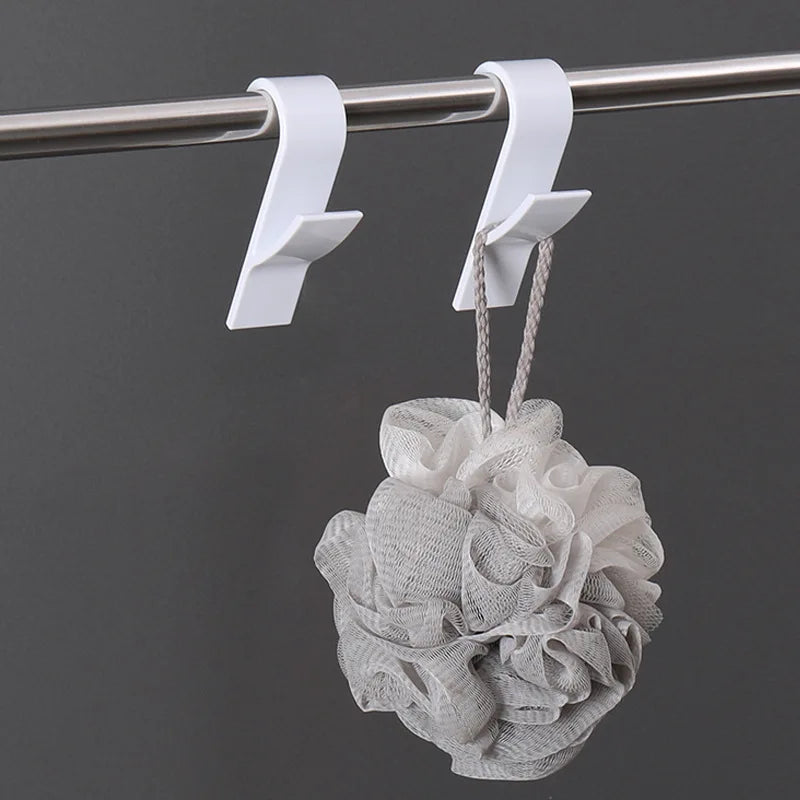 Practical Radiator Hooks 4-Pack, Slim & Clear