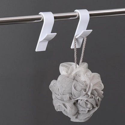 Practical Radiator Hooks 4-Pack, Slim & Clear