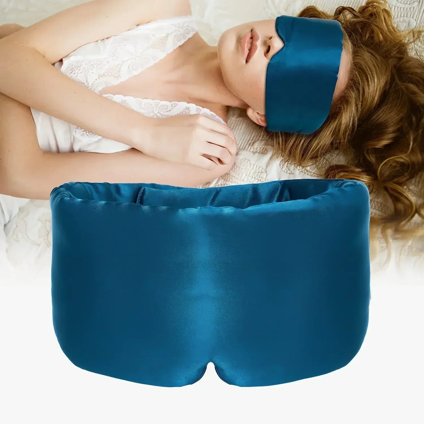 Soft Silk Sleep Eye Mask for Better Rest