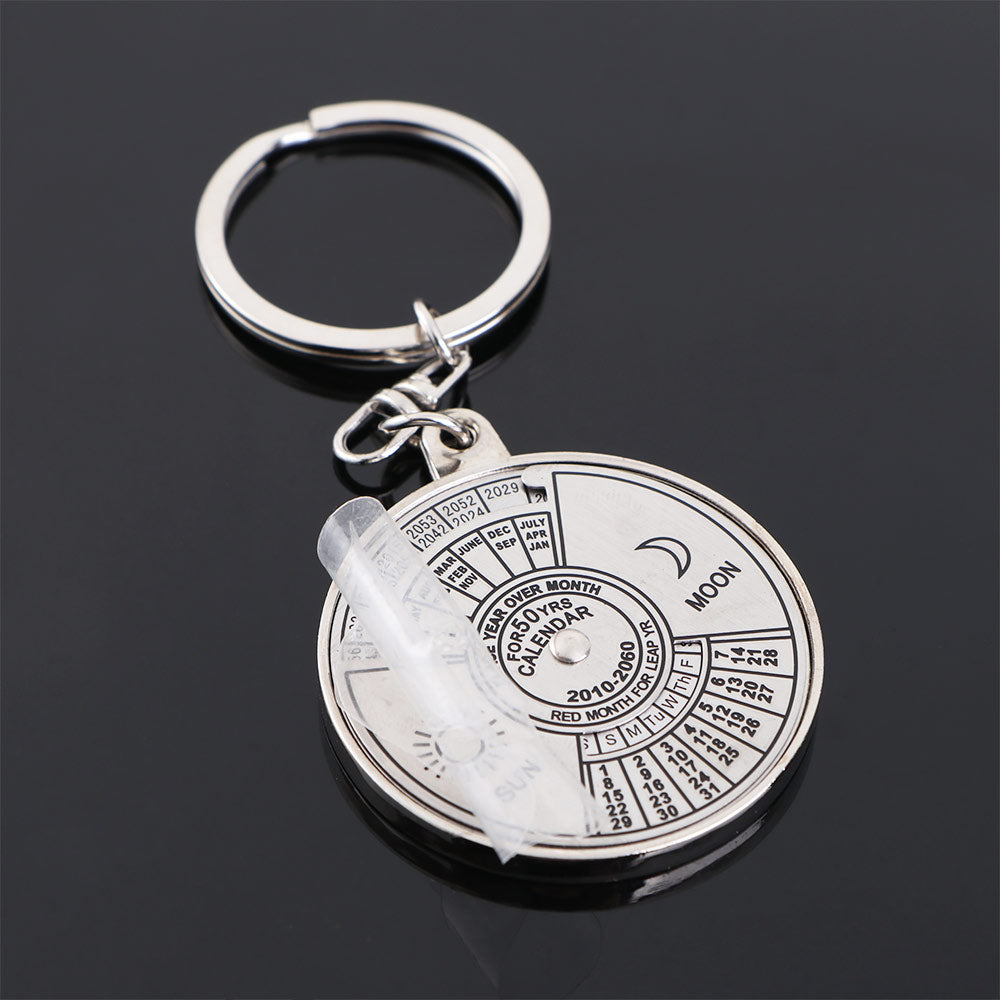 Tiny Daily Metal Pocket Calendar Charm