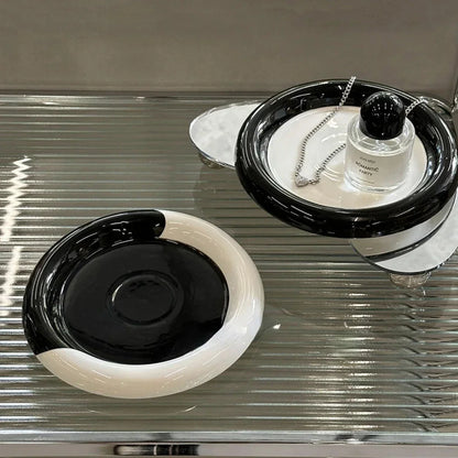 Simple White Ceramic Plates