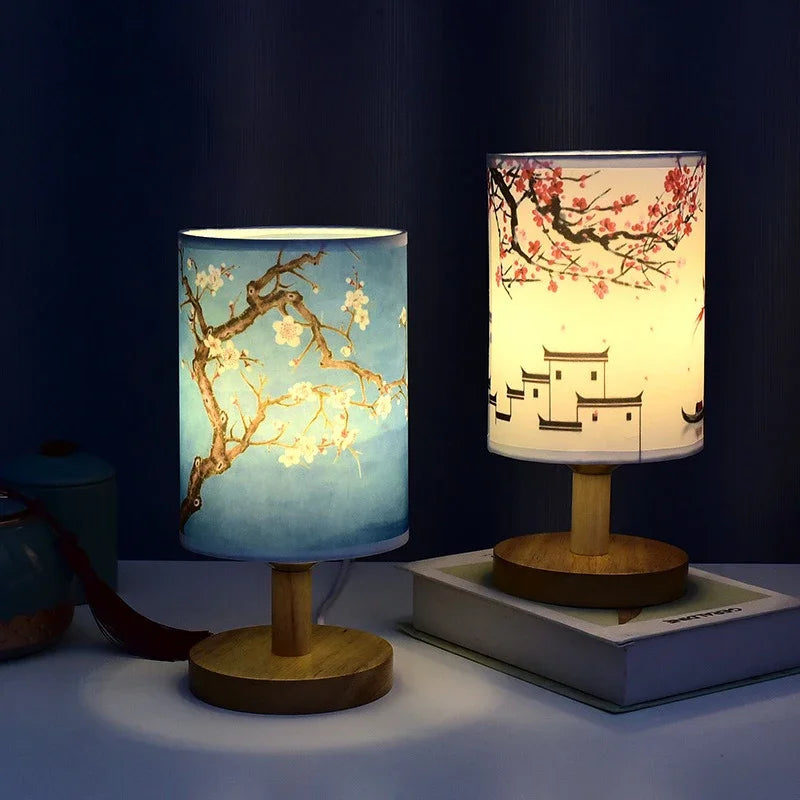 Traditional Chinese Dimmable Table Lamp