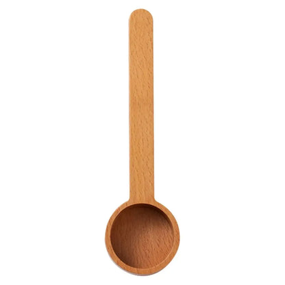 Natural Wood Kitchen Measuring Spoons Set