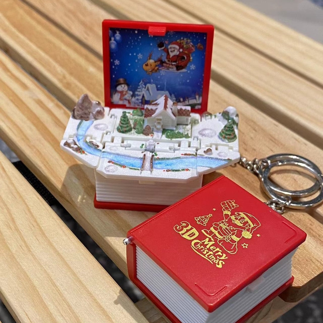 Magical Christmas Tree Keychain