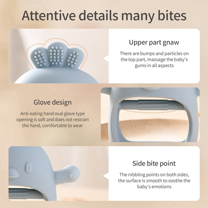 Befez | Baby Teething Soft Mittens