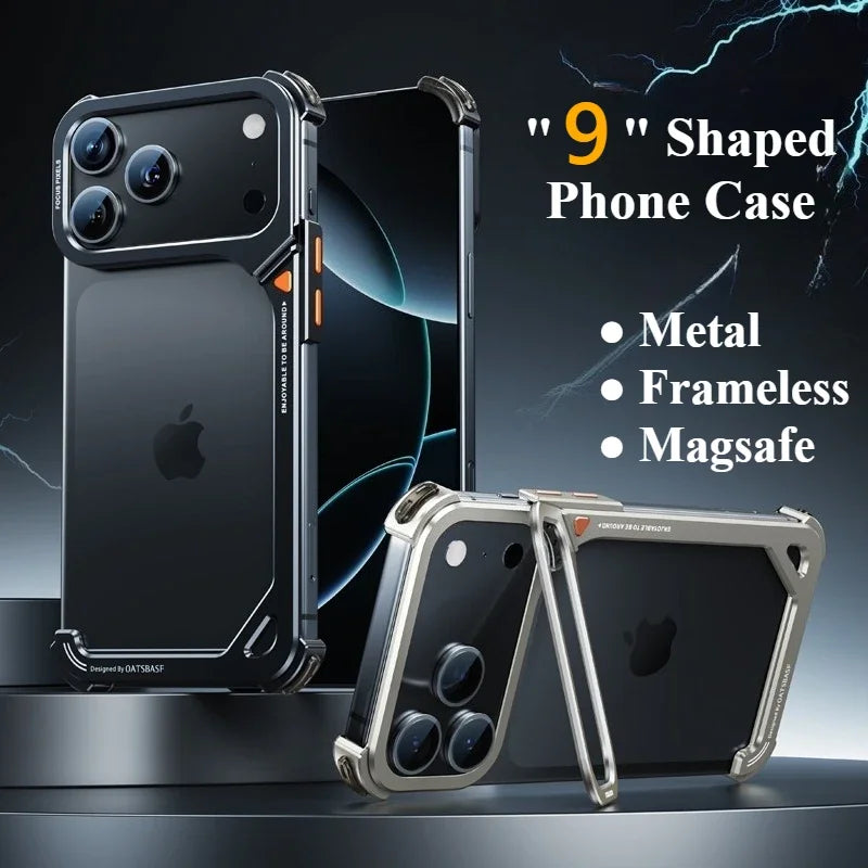 Slim Metal Edge iPhone 17 Phone Case Cover