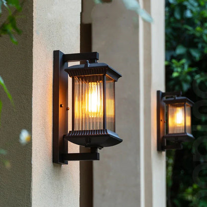 Durable Outdoor Wall Lamp Metal, Weatherproof Garden Light - Befez