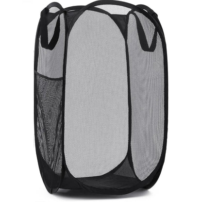 Portable Folding Laundry Hamper with Pocket - Befez