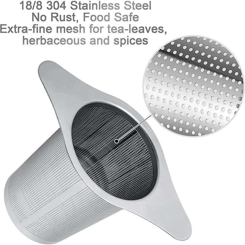 Premium Tea Infuser Stainless Steel Fine Mesh Strainer