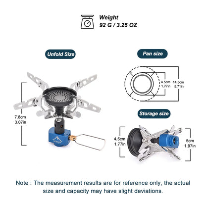 Compact Outdoor Gas Stove