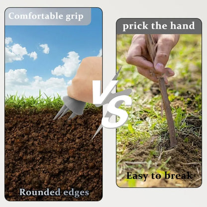 Easy Grip Garden Aerator Tool for Lawn Care