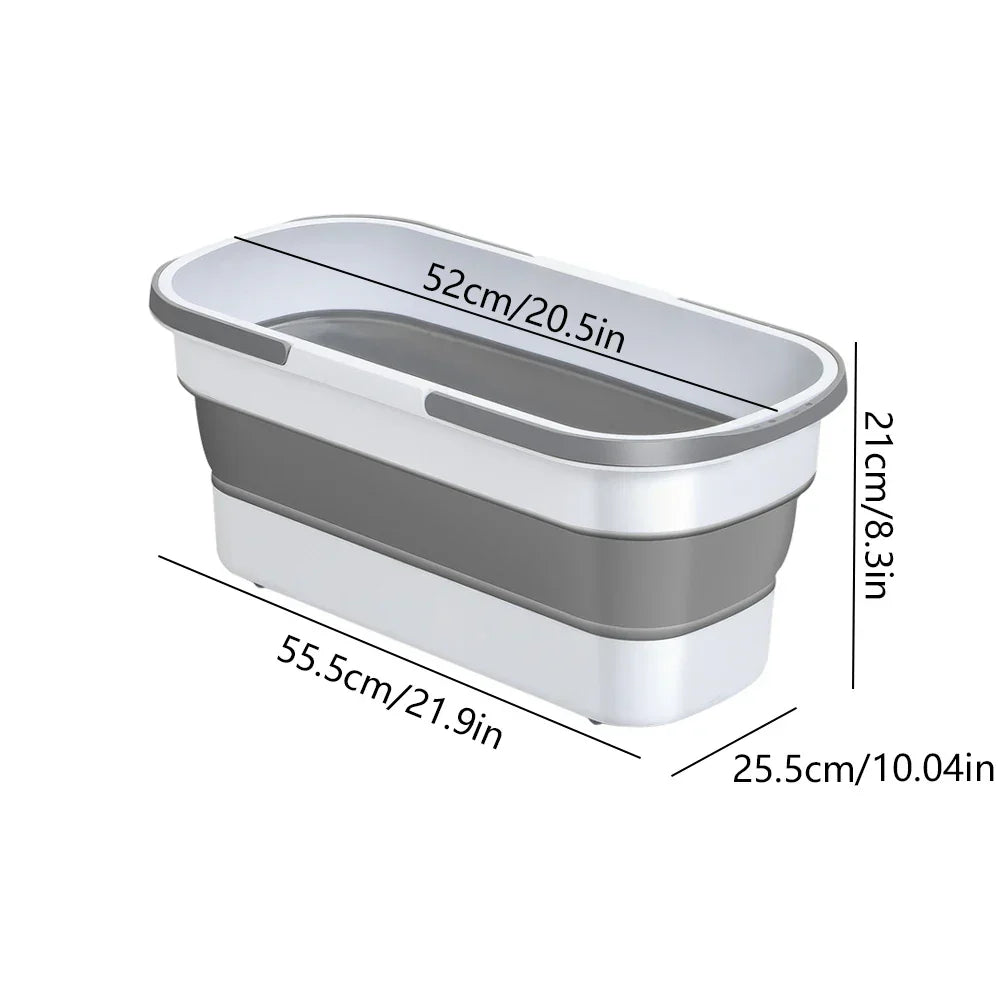 Collapsible Space Saving Wash Basin Bucket