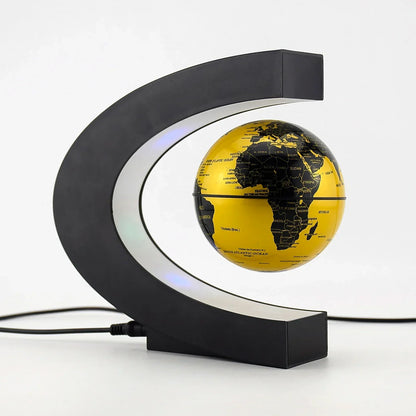 Glowing Globe Lamp with Floating Motion Effect