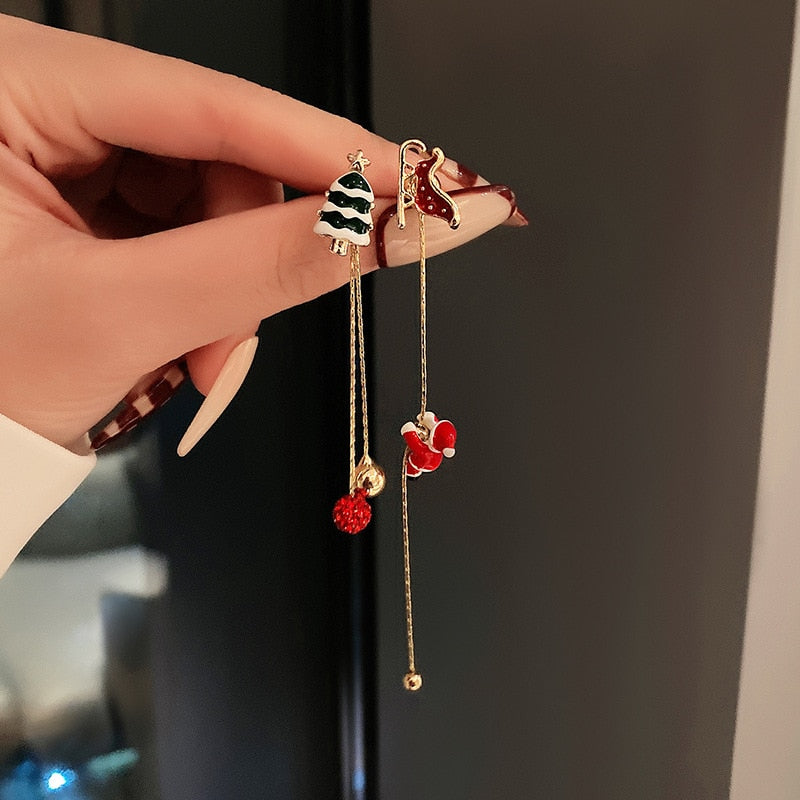 Fun Festive Holiday Dangle Earrings