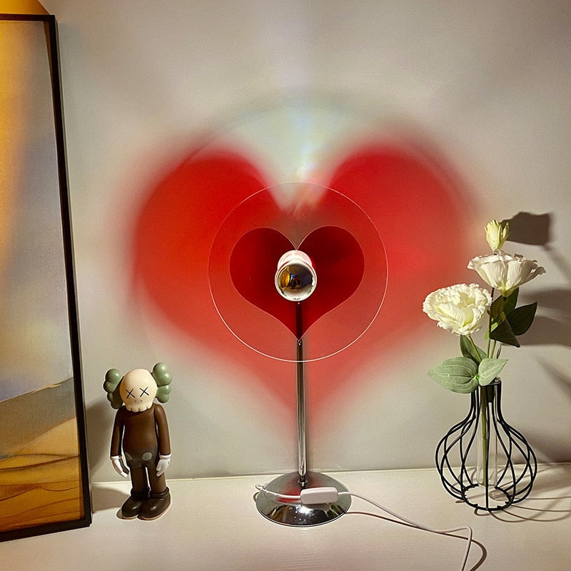 Colorful Rainbow Desk Table Lamp