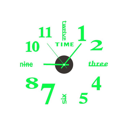 Modern Glow Quiet Wall Clock