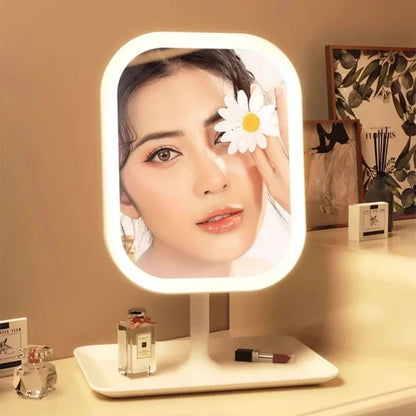 Bright LED Vanity Mirror with Adjustable Lighting