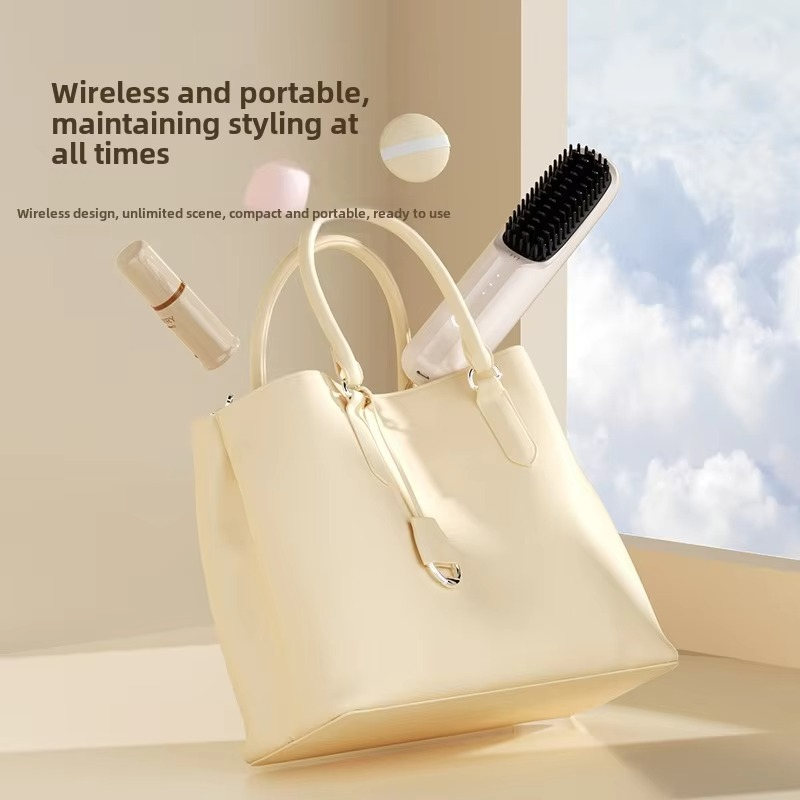 Easy Glide USB Ceramic Hair Straightener Comb