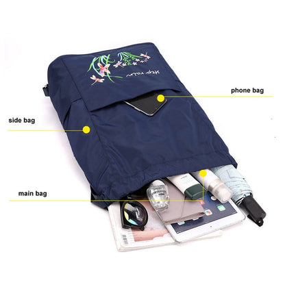 Compact Folding Hiking Backpack for Women