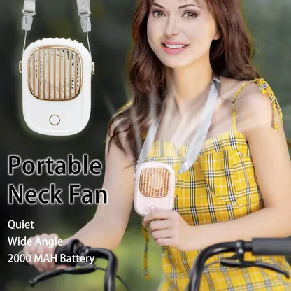 Compact Personal Neck Cooler Fan