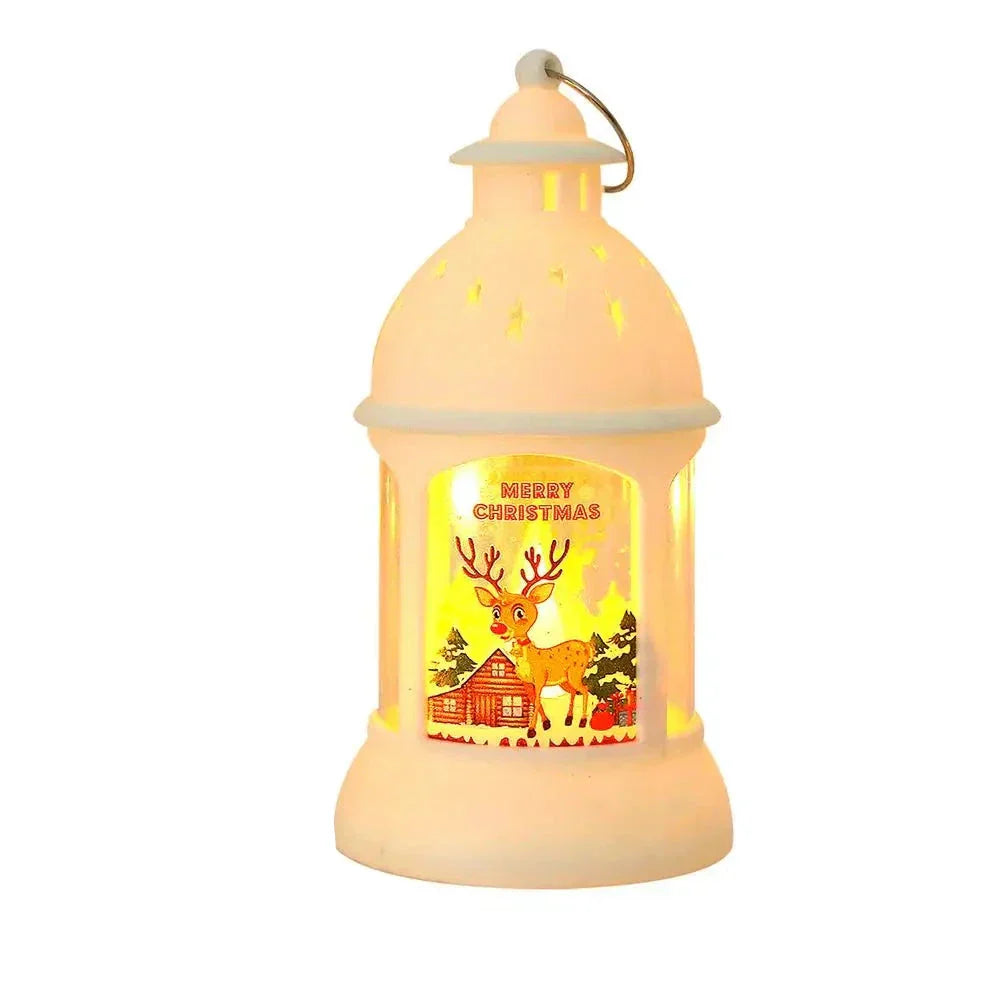 Beautiful Christmas Home LED Santa Lanterns