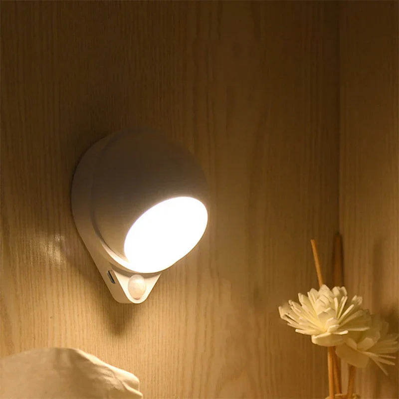 Smart LED Nightlight 360 Motion Sensor USB Lamp