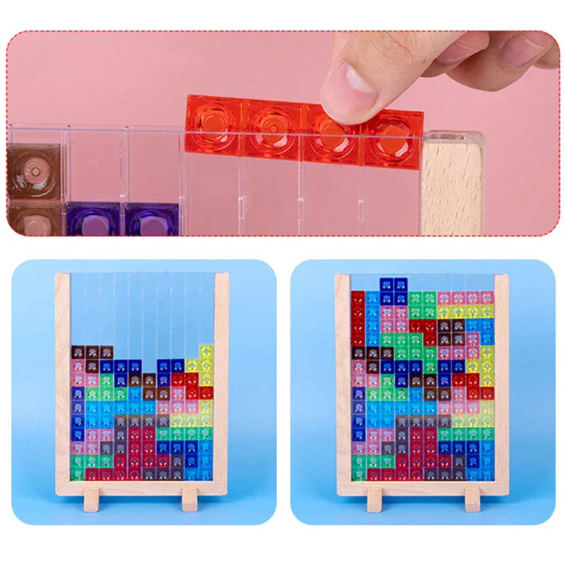 Classic Wooden 3D Puzzle Toy