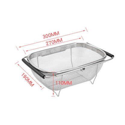 Space Saving Adjustable Sink Dish Rack
