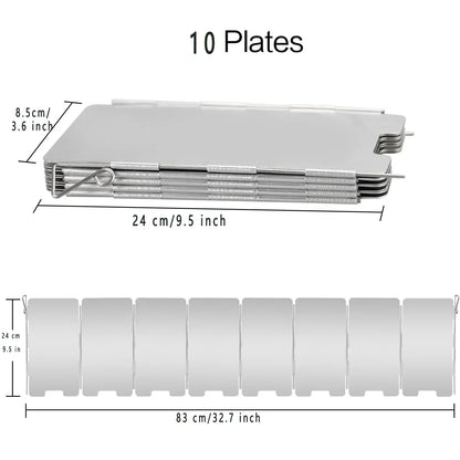 Portable Camping Windscreen for Gas Stoves