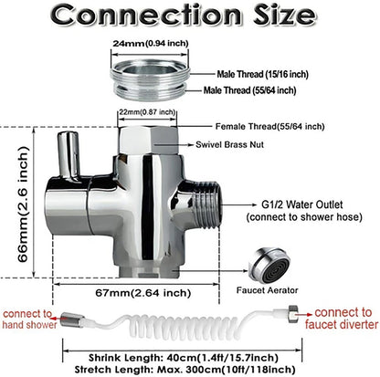 Befez | Complete Deluxe Easy Install Bathroom Kit
