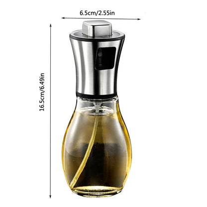 Premium Oil Sprayer Bottle 200ml Stainless Steel