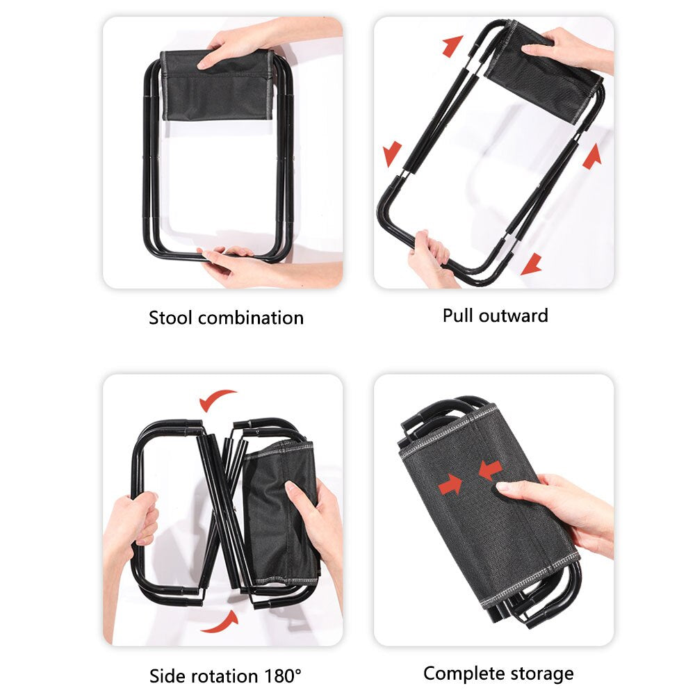 Portable Compact Camping Folding Stool