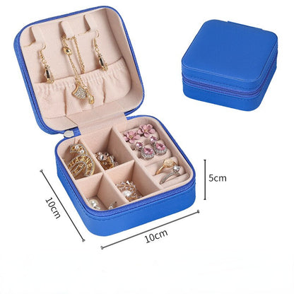 Compact Travel Jewelry Storage Case