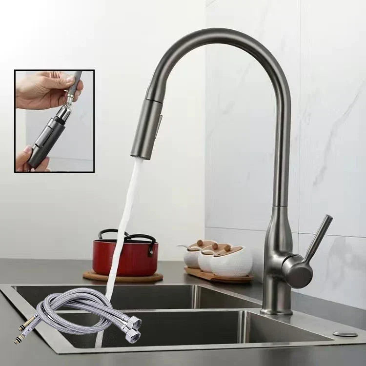 Premium Kitchen Faucet with Adjustable Hand Sprayer