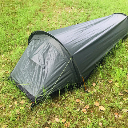 Lightweight Waterproof Solo Camping Tent with Aluminum Poles