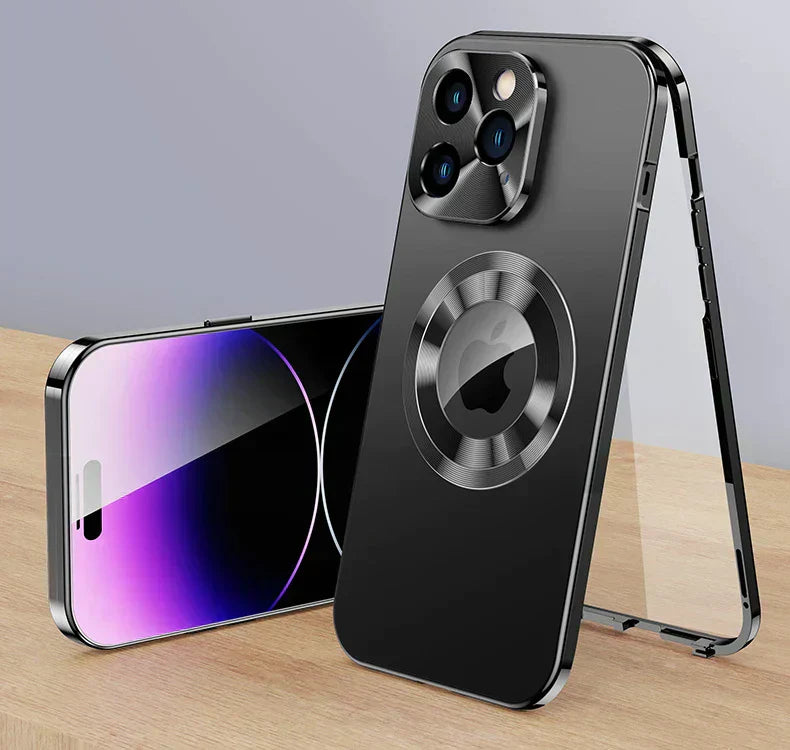 Premium Metal Magnetic Case for iPhone 15 14 13