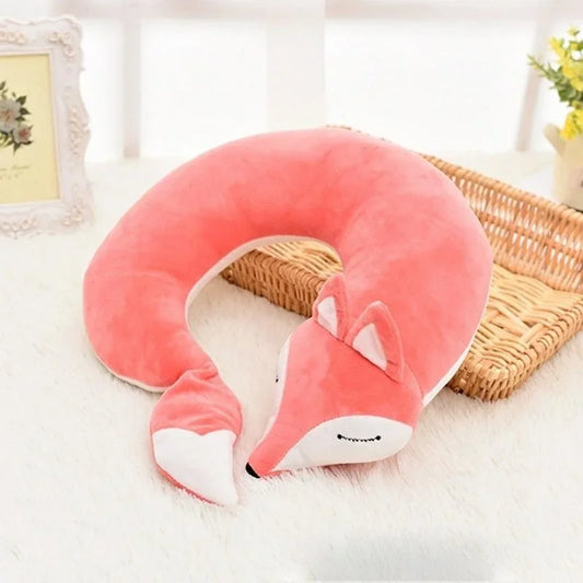 Comfy Travel Fox Neck Pillow for Kids & Adults - Befez