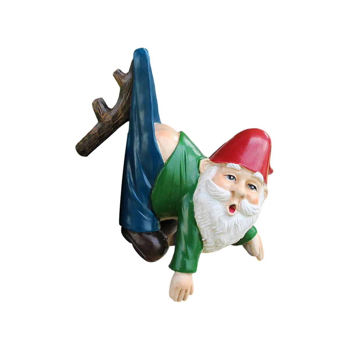 Quirky Garden Gnome Planter with Pants on Hook
