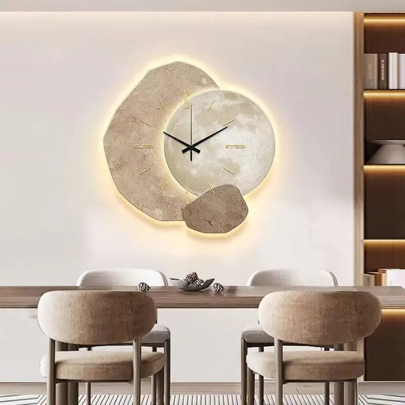 Simple Modern Wall Clock in Nordic Style