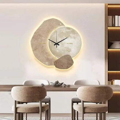 Simple Modern Wall Clock in Nordic Style